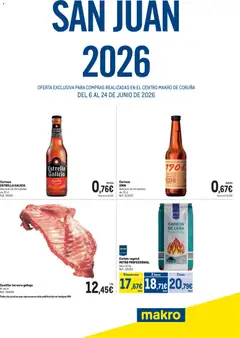 Vista previa del folleto de la tienda Makro válido desde el 06/06/2026 