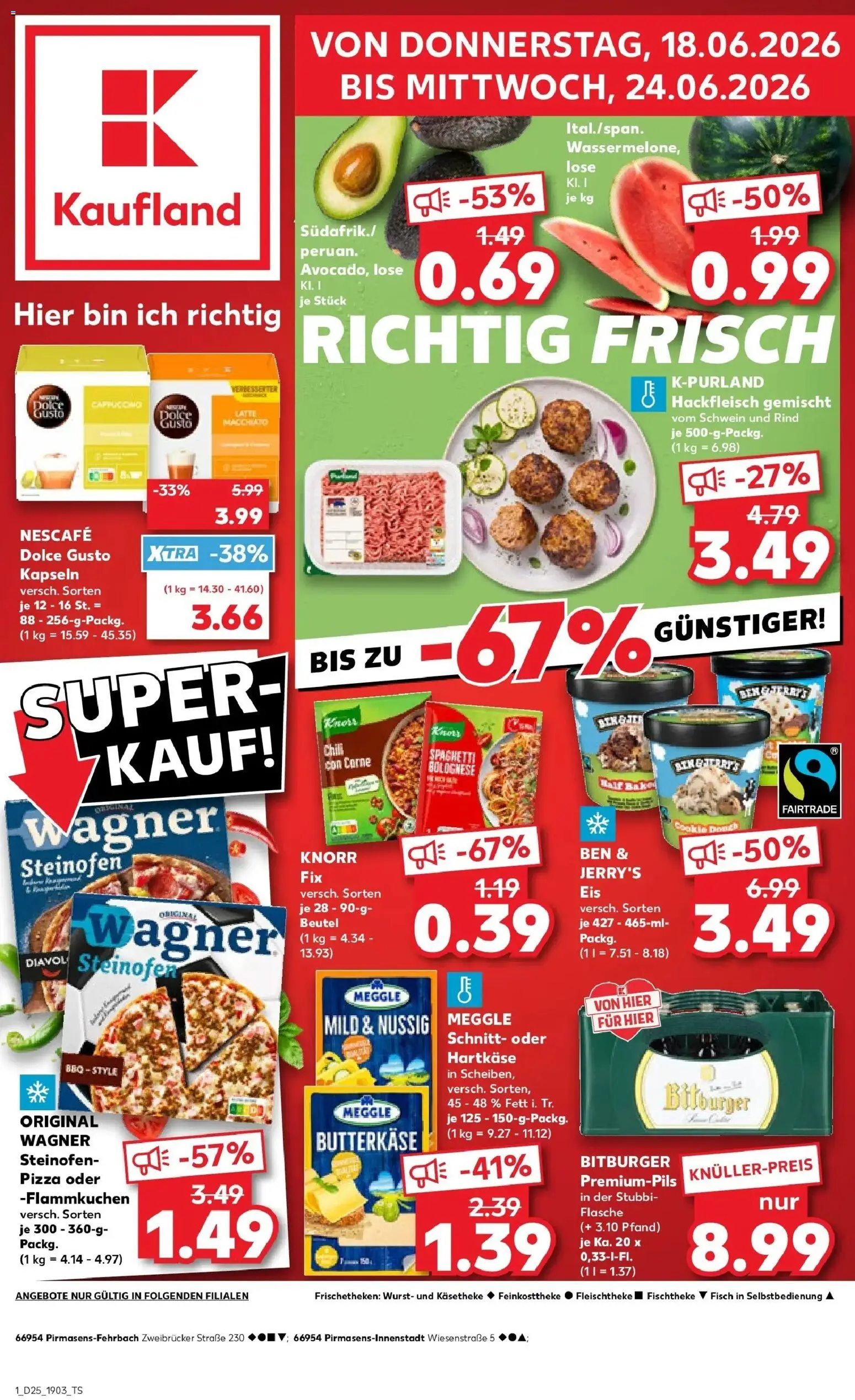 Vorschau von dem Prospekt des Geschäftes Kaufland, gültig ab dem 18.06.2026