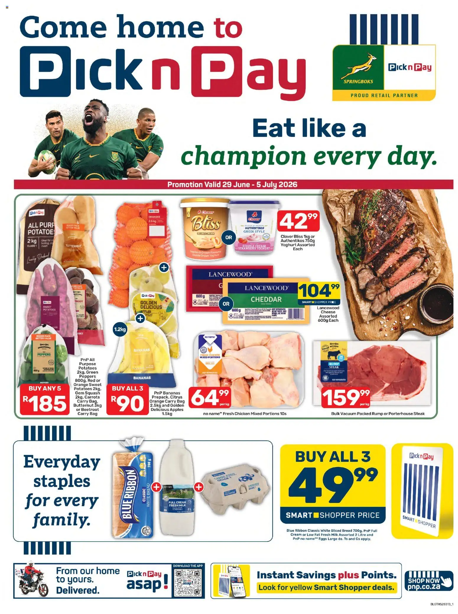 Preview of Pick n Pay flyer valid from 29/06/2026
