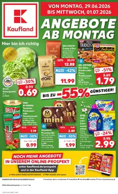 Vorschau von dem Prospekt des Geschäftes Kaufland, gültig ab dem 29.06.2026
