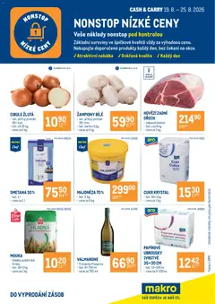 Náhled nabídky: Makro Makro leták - Nonstop nízké ceny platný od 19.08.2026