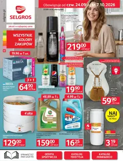 Pogląd gazetki "Selgros cash&carry gazetka - Oferta przemysłowa" ze sklepu Selgros cash&carry ważnej od 24.09.2026
