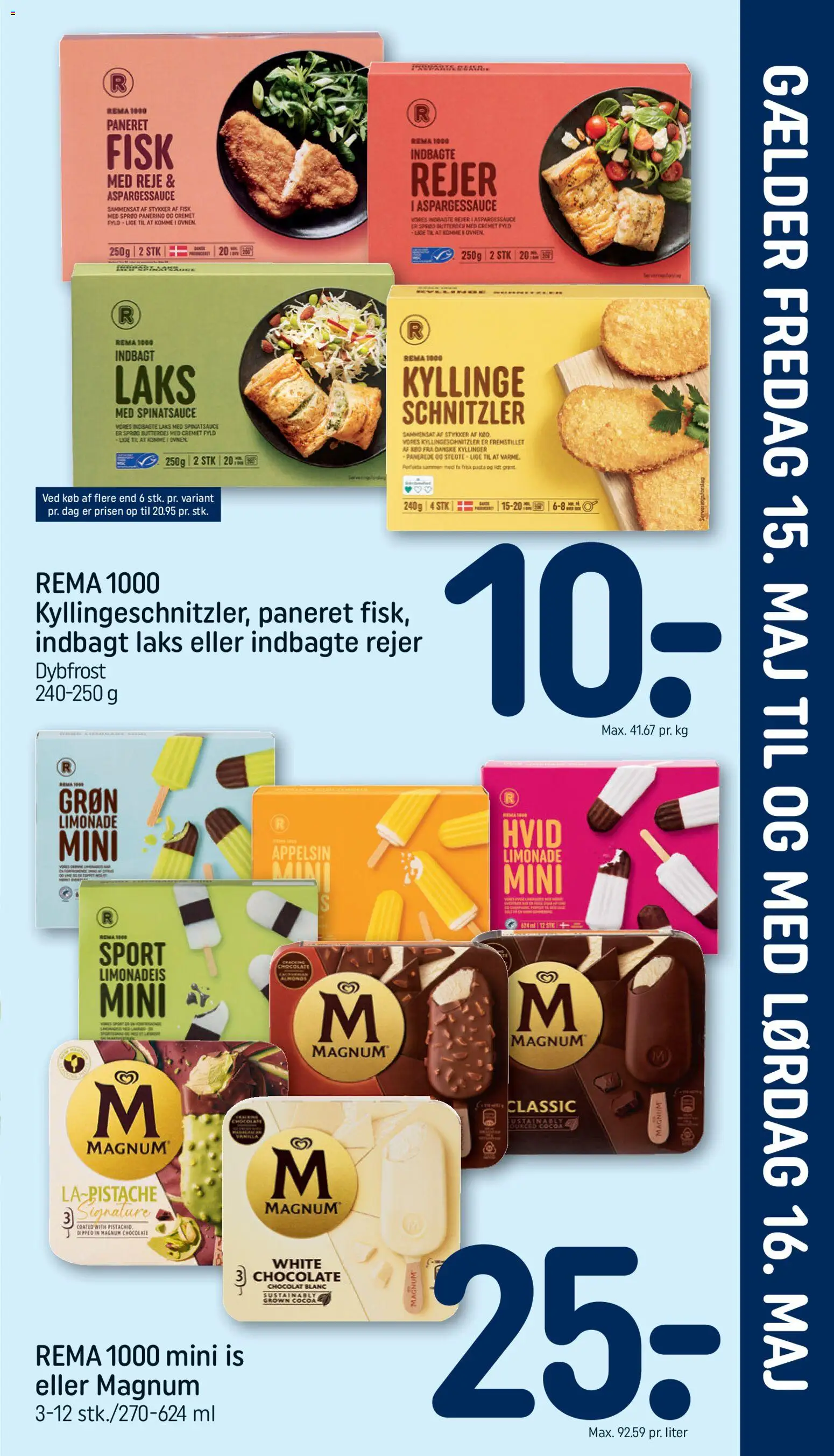 Eksempel på tilbudsavis Rema 1000 - Indstik fra butik Rema 1000 gyldig fra 15/05/2026