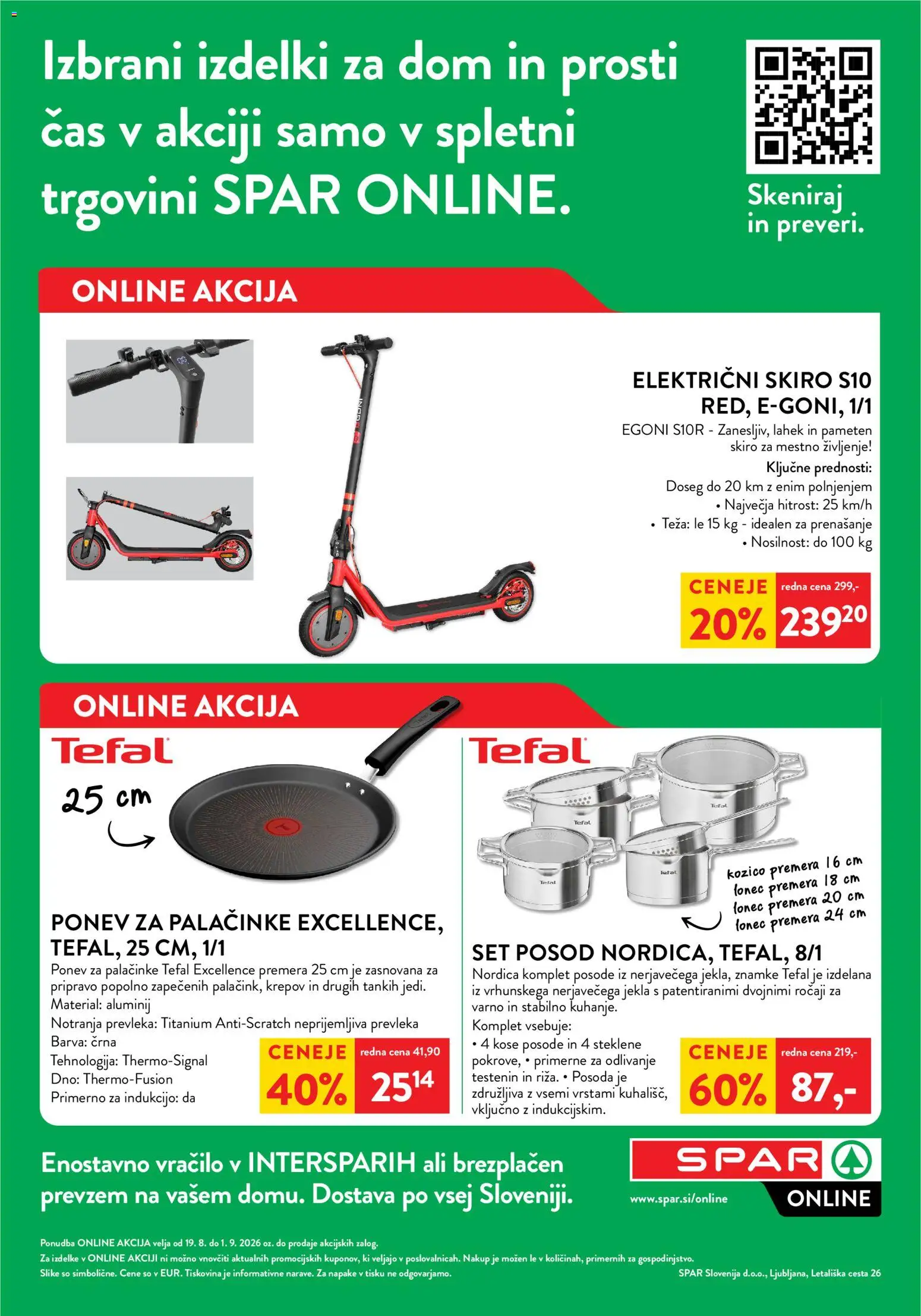 Predogled kataloga iz trgovine Spar veljaven od 19.08.2026