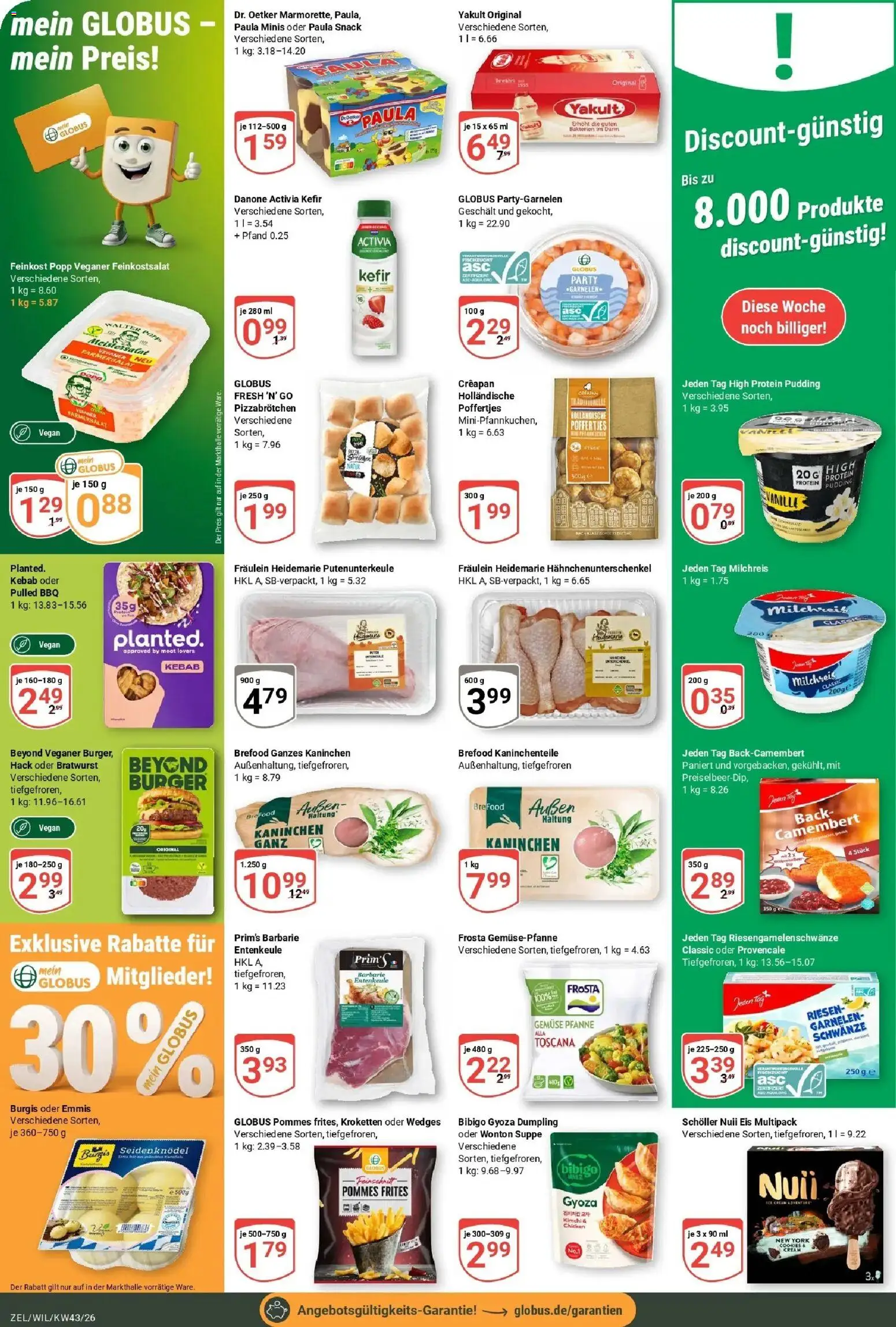 Vorschau von dem Prospekt des Geschäftes Globus, gültig ab dem 19.10.2026