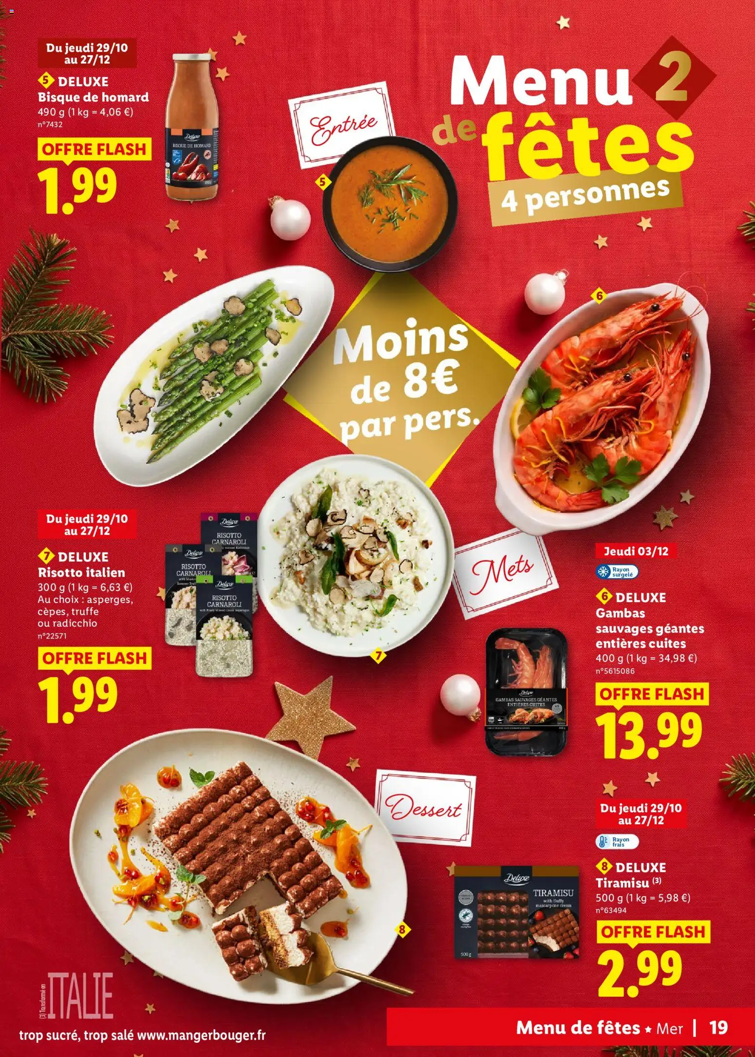 Prévisualisation de LIDL Catalogue de Noël du magasin LIDL formulaire valide 29/10/2026