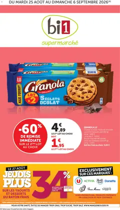 Prévisualisation de bi1 Catalogue du magasin bi1 formulaire valide 25/08/2026