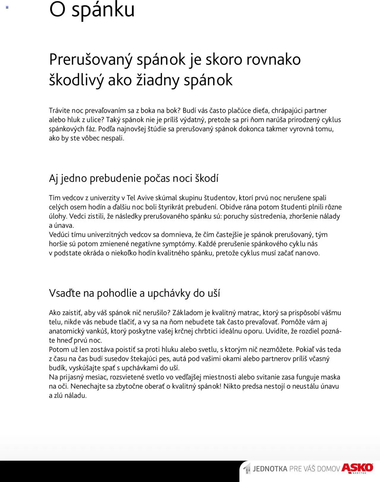 Náhľad ASKO nábytok letáku platného od 27.09.2024