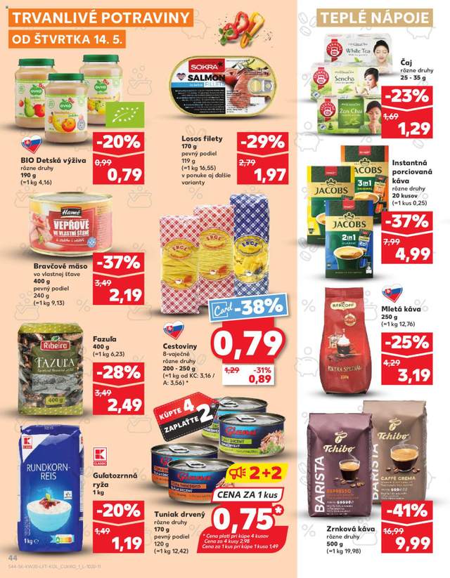 Nový Kaufland leták od 14.05.