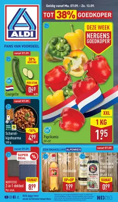 Voorbeeld van Aldi folder week 37 van winkel Aldi geldig vanaf 07-09-2026