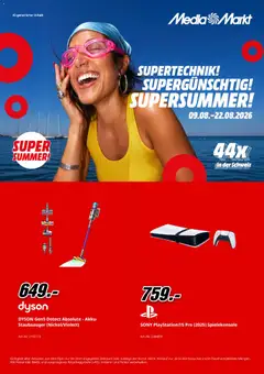 Vorschau des Merkblatts Media Markt aktionen vom Shop Media Markt gültig von 09.08.2026 bis 22.08.2026