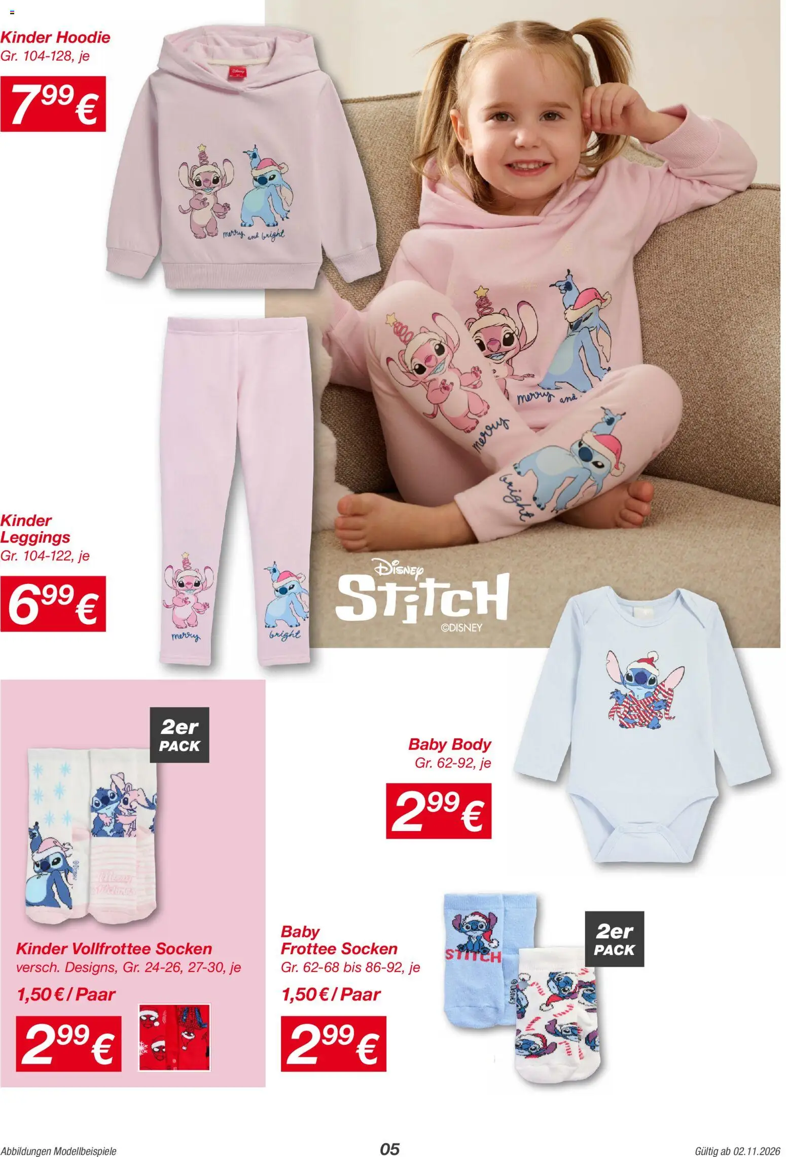 Vorschau von dem Prospekt des Geschäftes Kik, gültig ab dem 02.11.2026 - Hoodie, Leggings, Socken