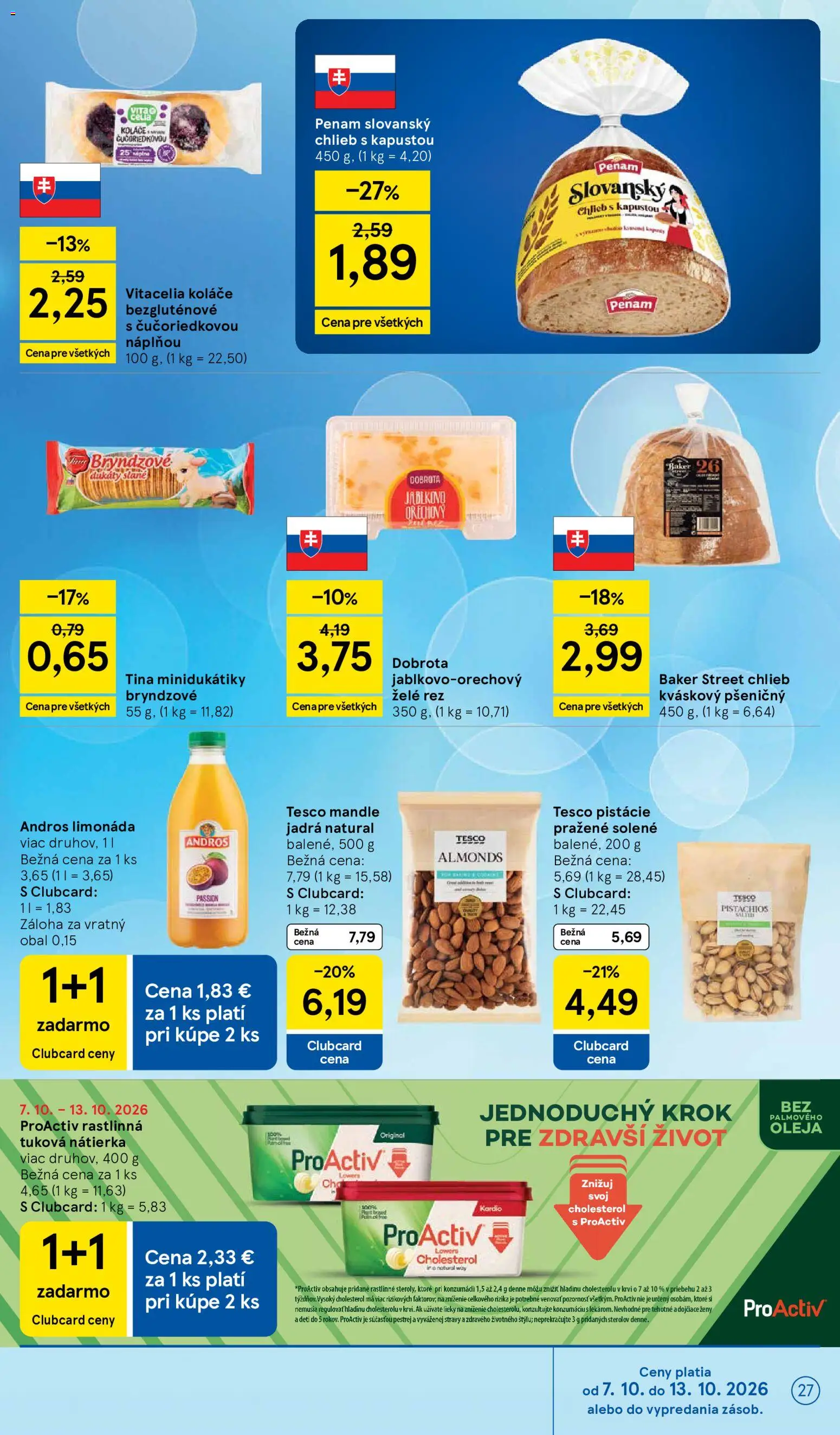 Náhľad Tesco letáku platného od 07.10.2026