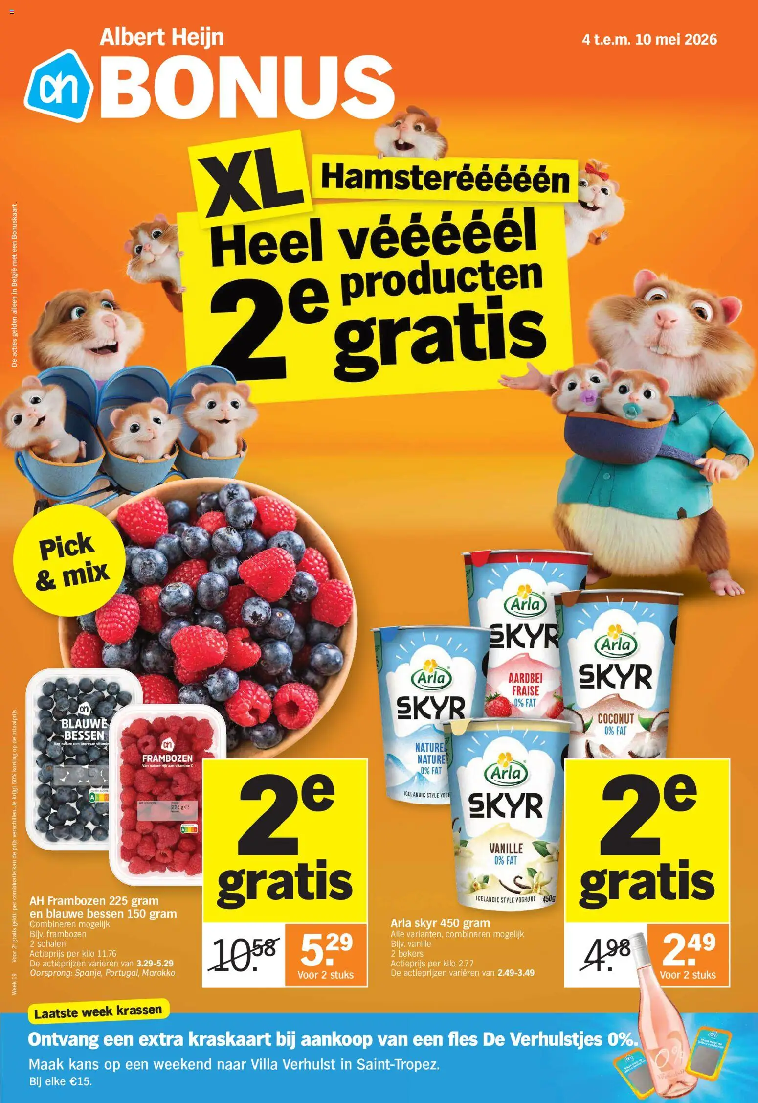 Voorbeeld van Albert Heijn Folder week / de la semaine 19 van winkel Albert Heijn geldig vanaf 04/05/2026