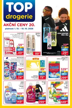 Náhled nabídky: Top drogerie Top drogerie leták platný od 01.10.2026