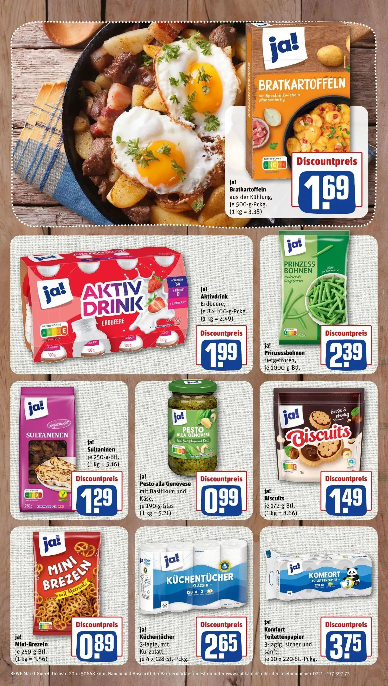 Vorschau von dem Prospekt des Geschäftes Rewe, gültig ab dem 12.10.2026