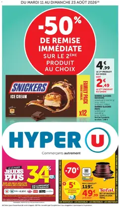 Prévisualisation de Hyper U catalogue du magasin Hyper U formulaire valide 11/08/2026