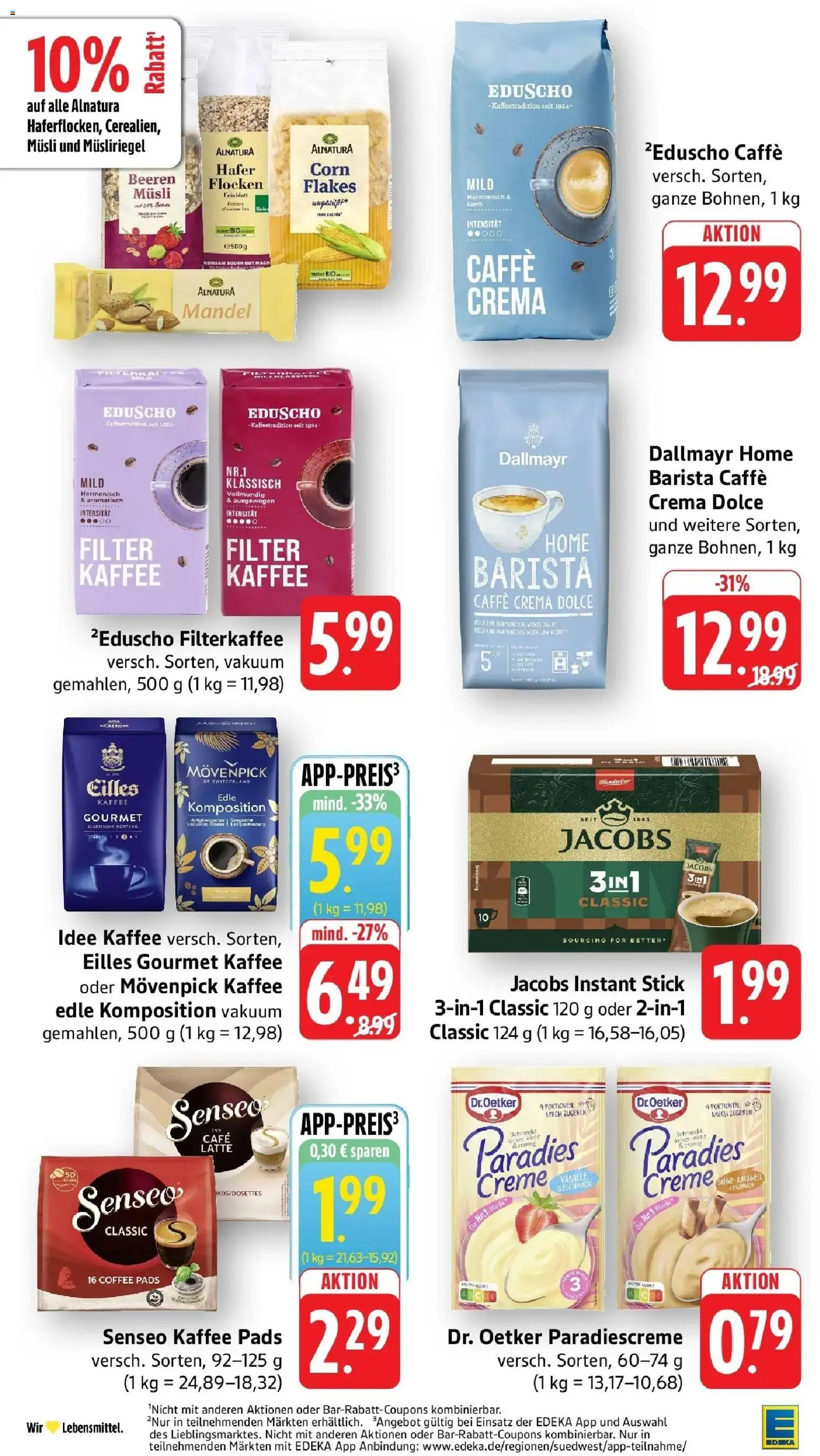 Vorschau von dem Prospekt des Geschäftes Edeka, gültig ab dem 19.10.2026