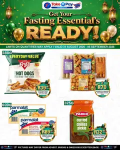 Preview of Take n Pay flyer valid from 31/08/2026