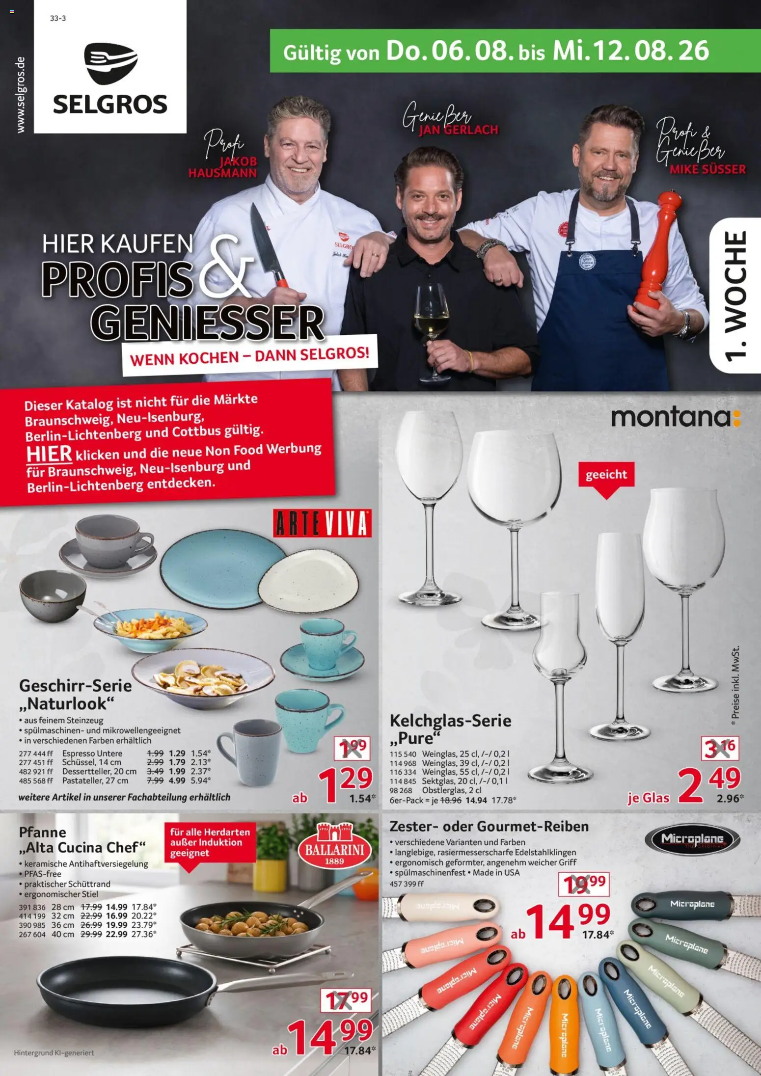 Vorschau von dem Prospekt des Geschäftes Selgros, gültig ab dem 06.08.2026