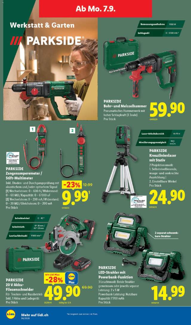 Neue Lidl Aktionen ab 03.09.