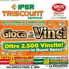 Anteprima dell'opuscolo Ipertriscount volantino dal negozio Ipertriscount valido da 20/05/2026
