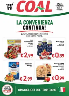 Anteprima dell'opuscolo Coal volantino La Convenienza Continua dal negozio Coal valido da 24/09/2026
