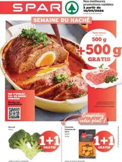 Voorbeeld van Spar Publicité van winkel Spar geldig vanaf 10/09/2026