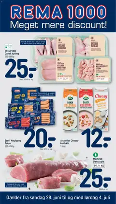Eksempel på tilbudsavis Rema 1000 - Tilbudsavis uge 27 fra butik Rema 1000 gyldig fra 28/06/2026