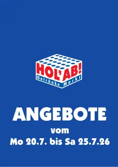Vorschau von dem Prospekt des Geschäftes HOL’AB!, gültig ab dem 20.07.2026