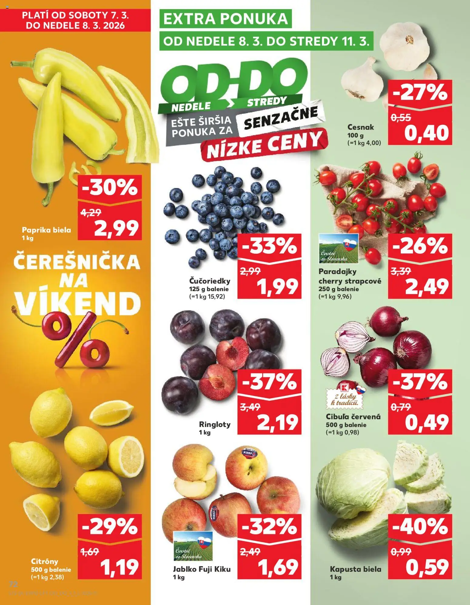 Náhľad Kaufland letáku platného od 05.03.2026