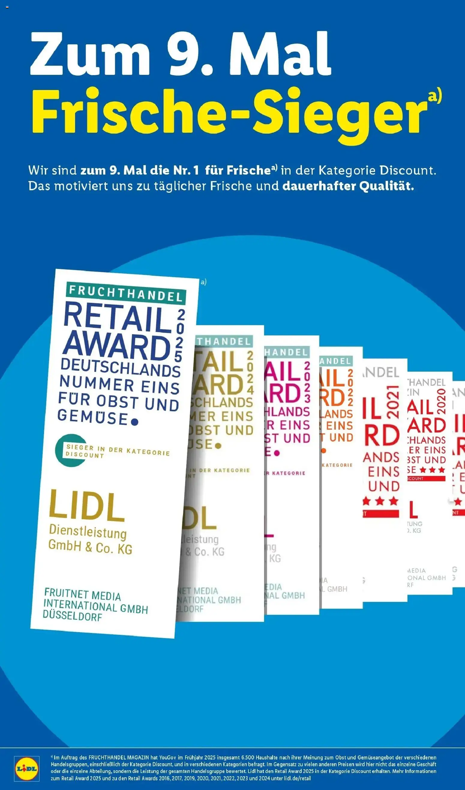 Vorschau von dem Prospekt des Geschäftes Lidl, gültig ab dem 14.09.2026 - Gemüse, Obst, Magazin