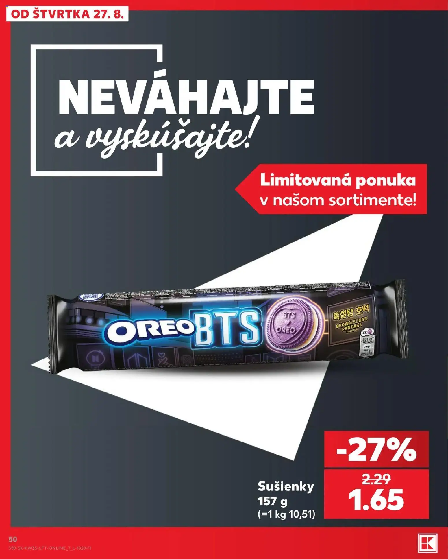 Náhľad Kaufland letáku platného od 27.08.2026