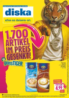 Vorschau von dem Prospekt des Geschäftes Diska, gültig ab dem 15.06.2026