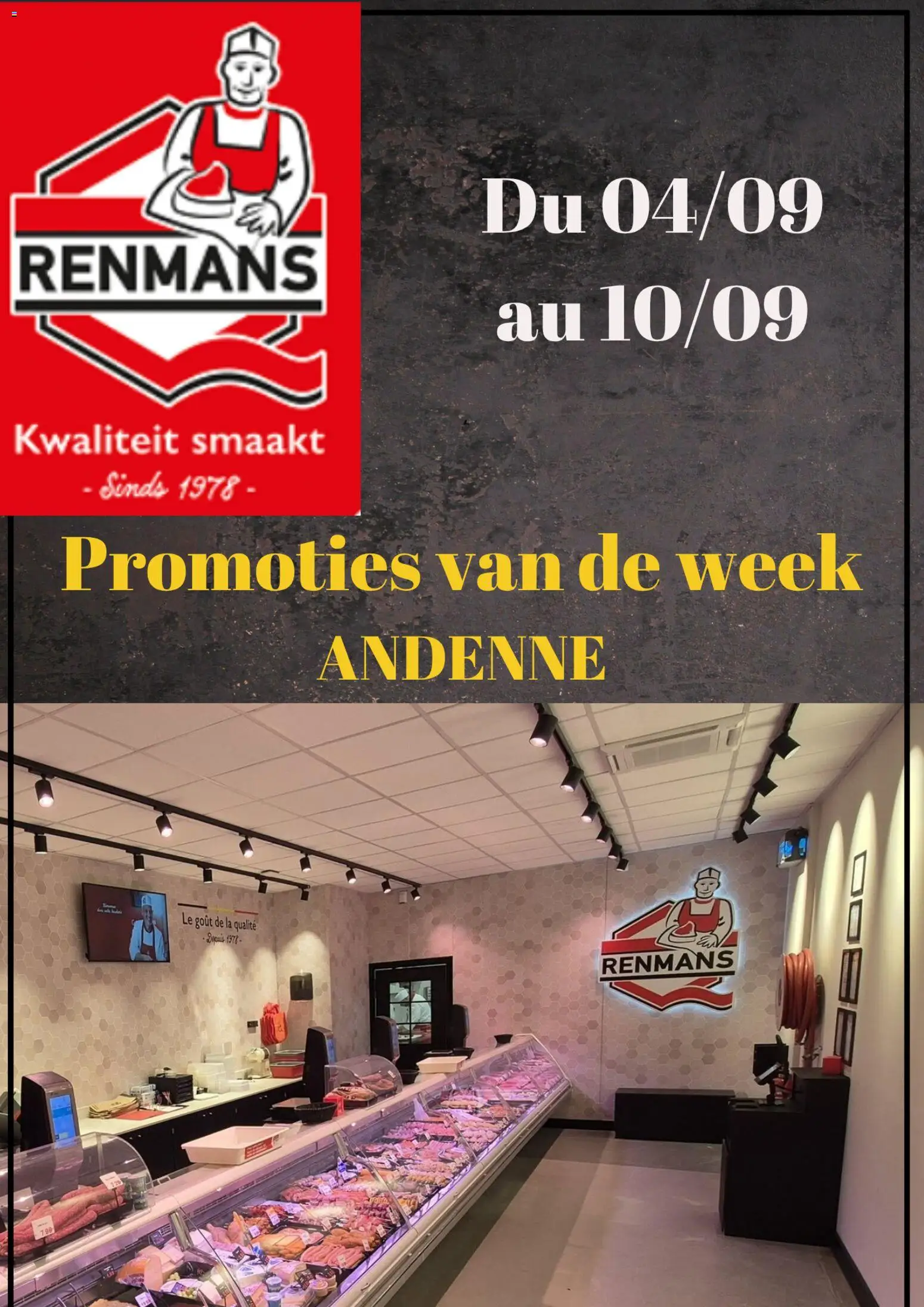 Voorbeeld van Renmans Folder / Publicité van winkel Renmans geldig vanaf 04/09/2026