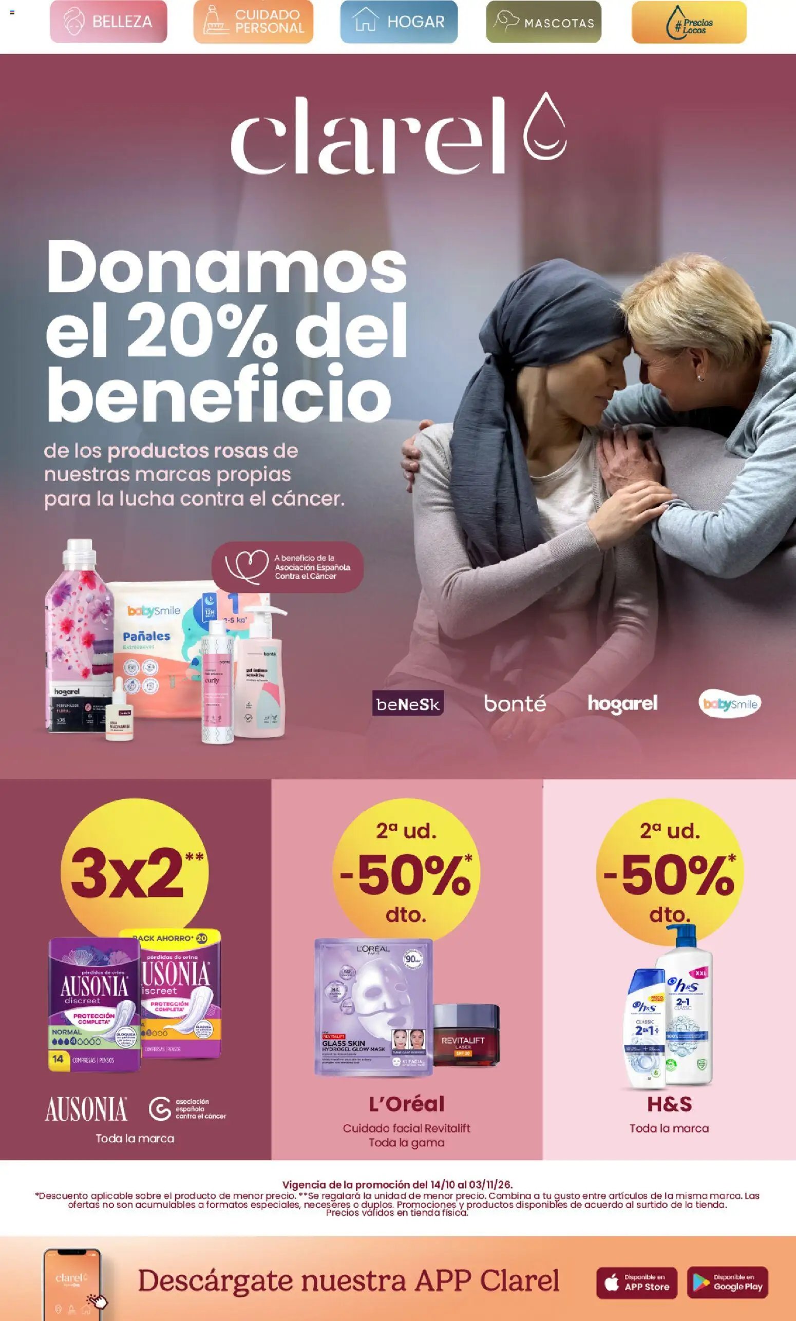 Vista previa del folleto de la tienda Clarel válido desde el 14/10/2026 