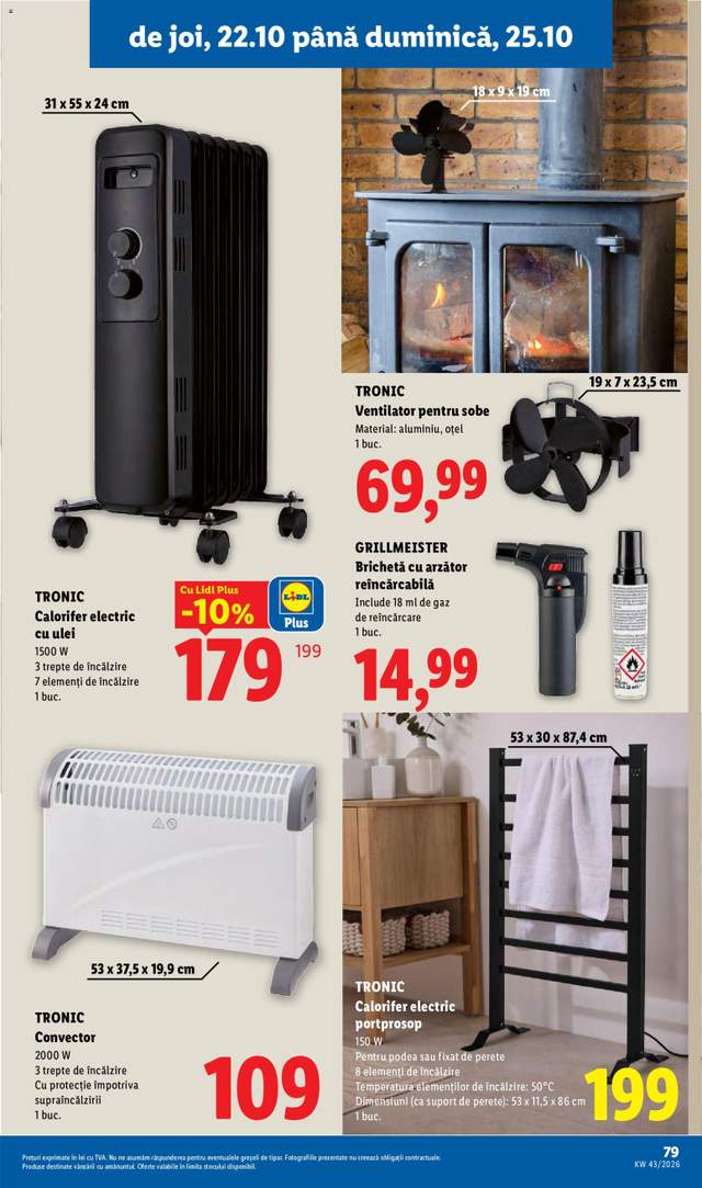 Noul catalog Lidl de la 19.10.