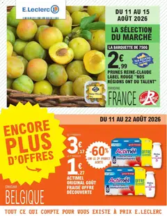 Prévisualisation de E.Leclerc catalogue du magasin E.Leclerc formulaire valide 11/08/2026