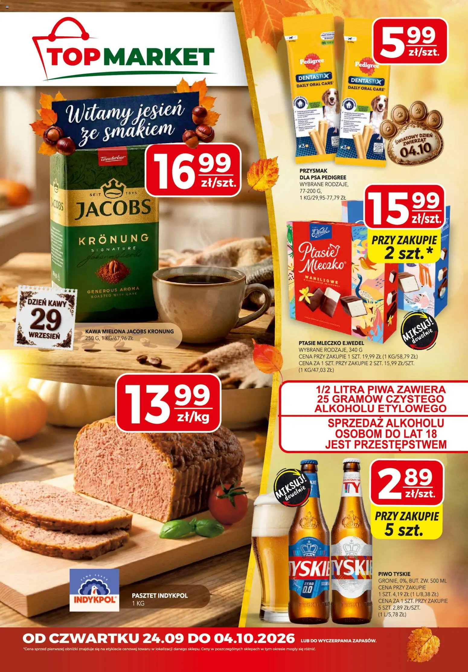 Pogląd gazetki "Top Market gazetka" ze sklepu Top Market ważnej od 24.09.2026