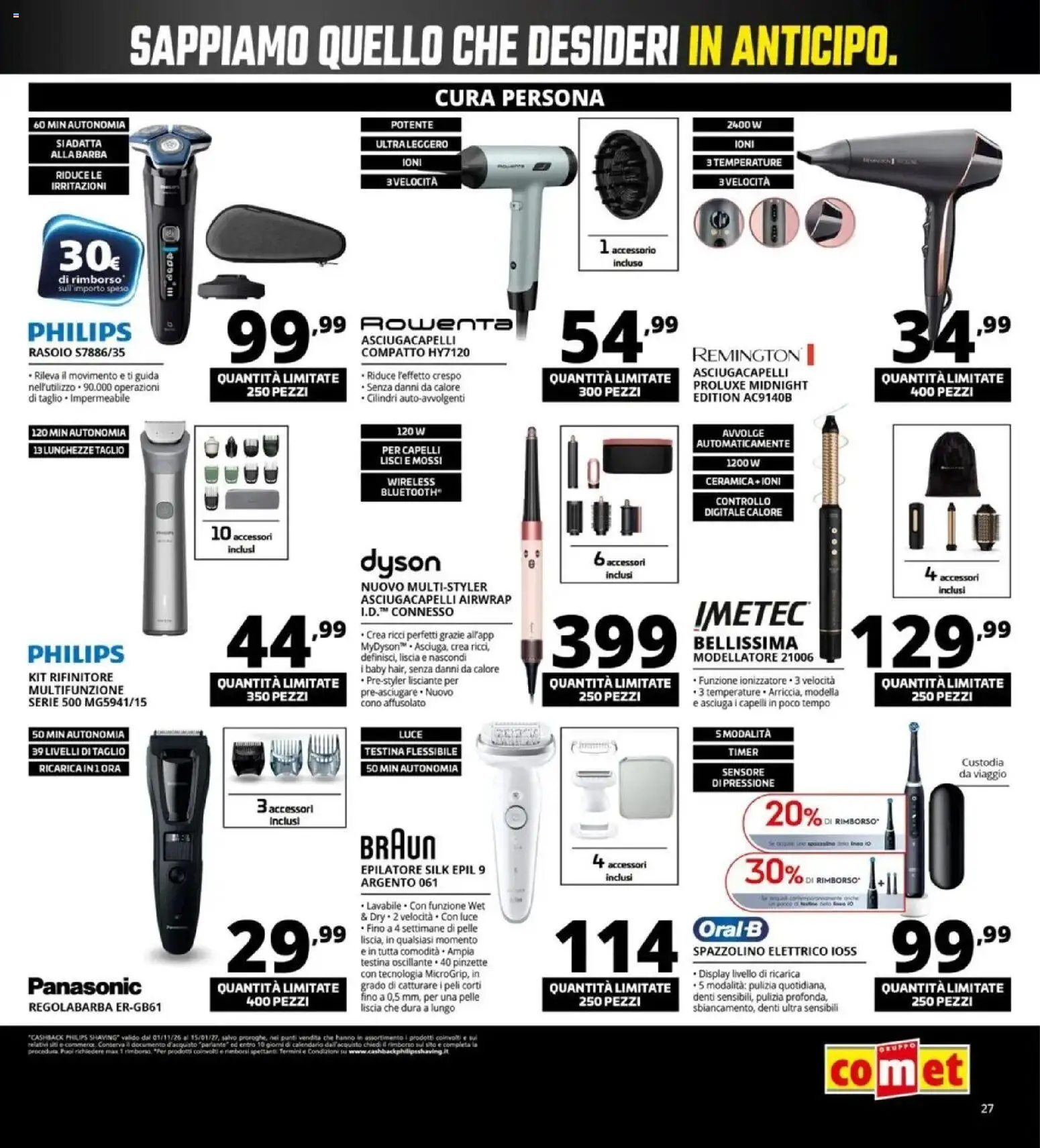 Anteprima dell'opuscolo Comet Black Friday dal negozio Comet valido da 29/10/2026