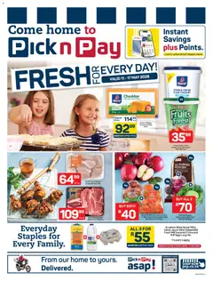 Preview of Pick n Pay flyer valid from 11/05/2026
