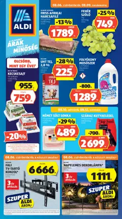 Aldi - Aldi akciós újság megtekintése, amely érvényes 2026.08.06.-től