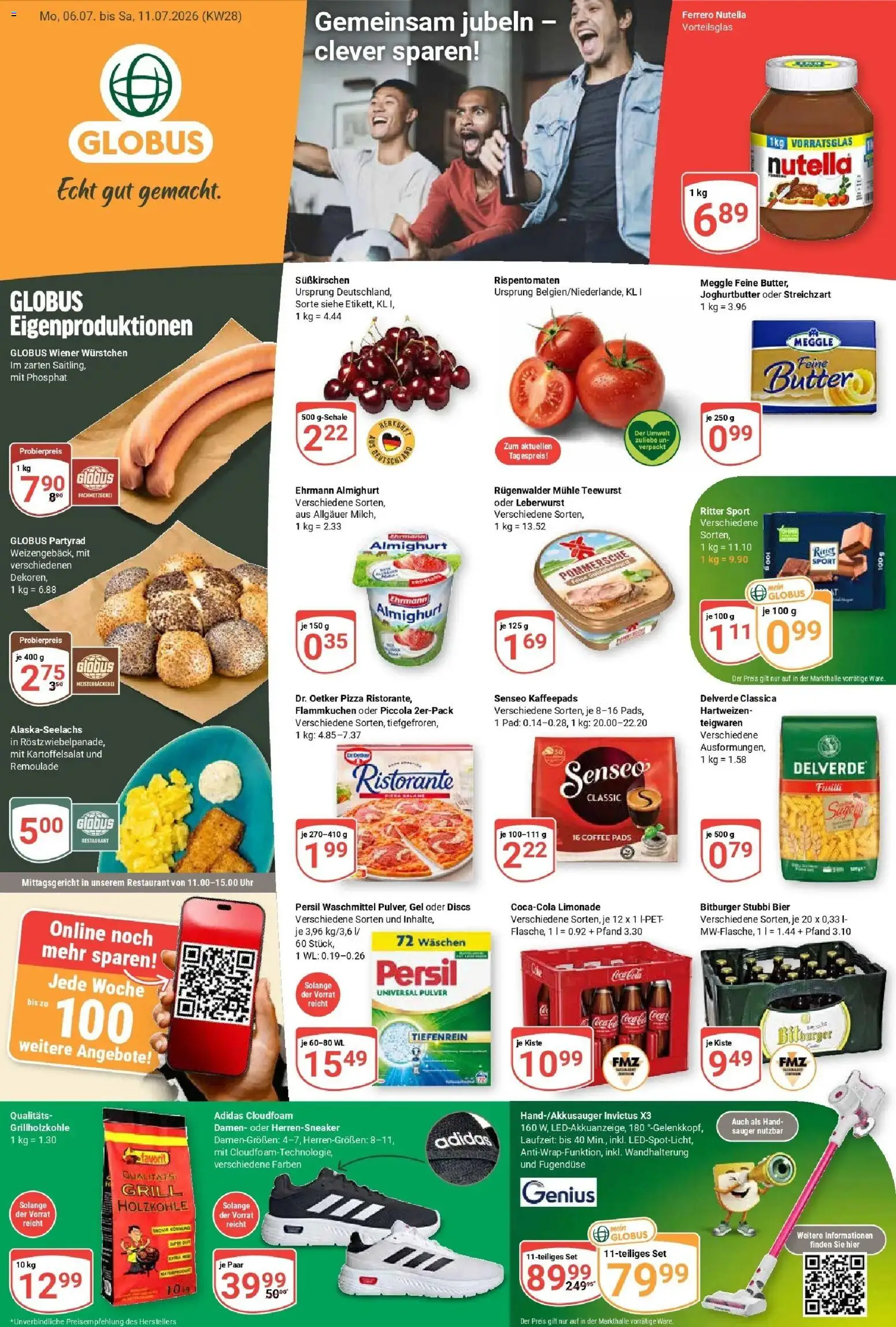 Vorschau von dem Prospekt des Geschäftes Globus, gültig ab dem 06.07.2026