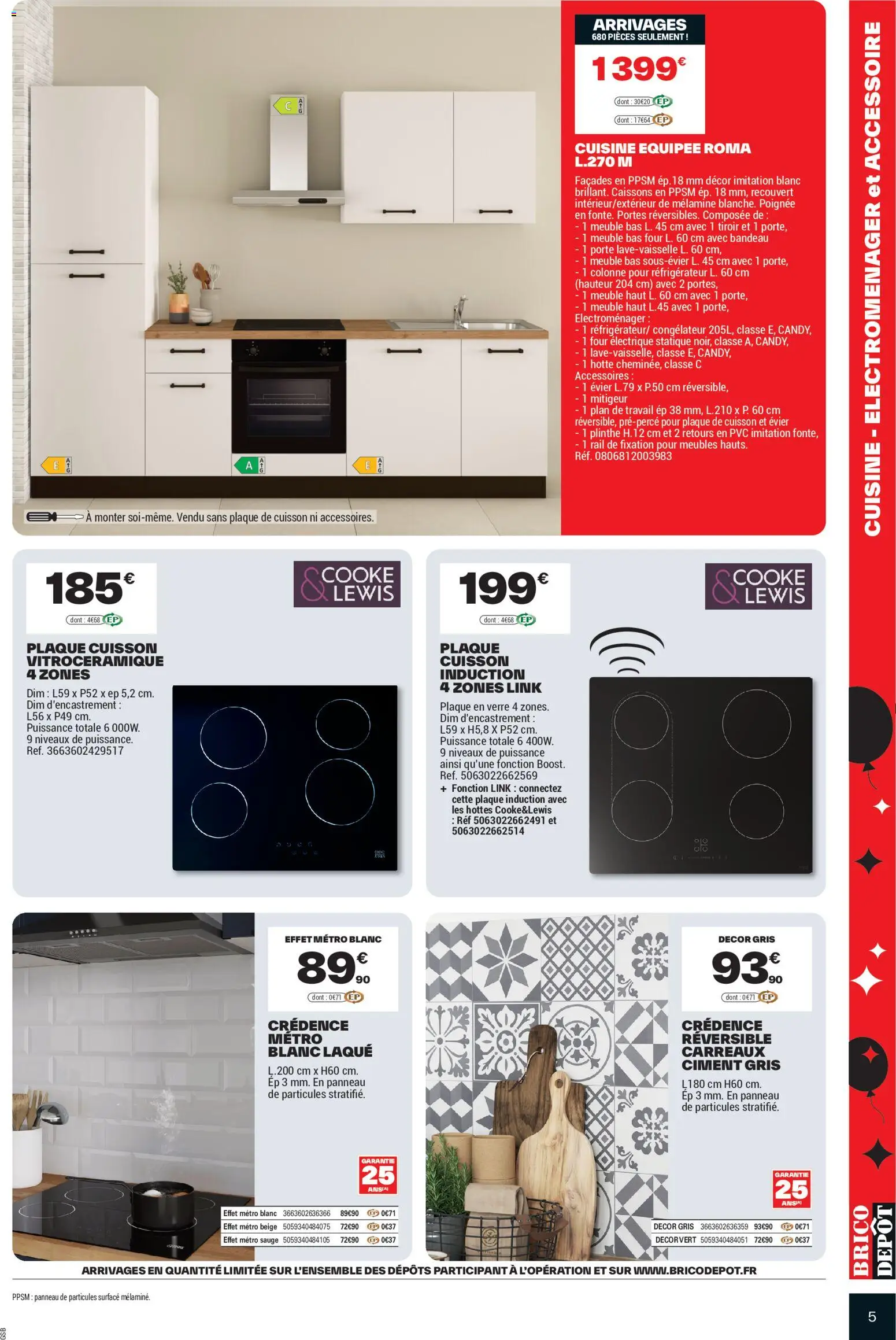 Prévisualisation de Brico Dépôt catalogue du magasin Brico Dépôt formulaire valide 23/10/2026