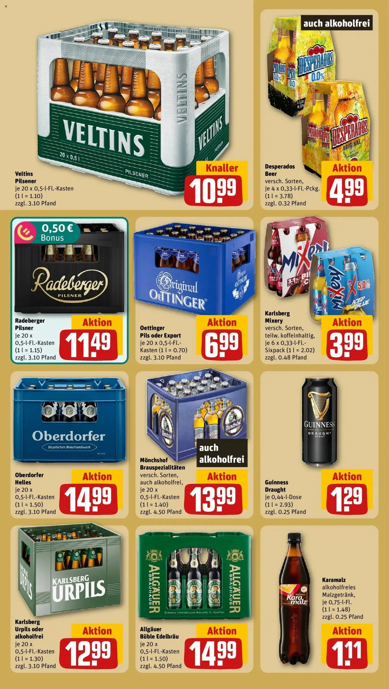 Vorschau von dem Prospekt des Geschäftes Rewe, gültig ab dem 26.10.2026
