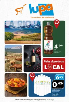 Vista previa del folleto de la tienda Lupa Supermercados válido desde el 18/06/2026 