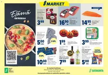 Kaupan S-market S-market tarjoukset Huittinen esikatselu, voimassa 28/10/2026