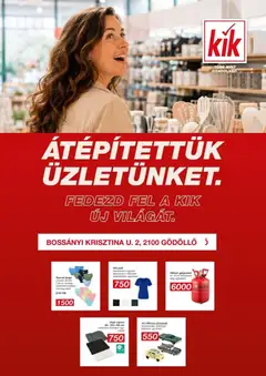 Kik - Kik akciós újság Gödöllő megtekintése, amely érvényes 2026.10.13.-től