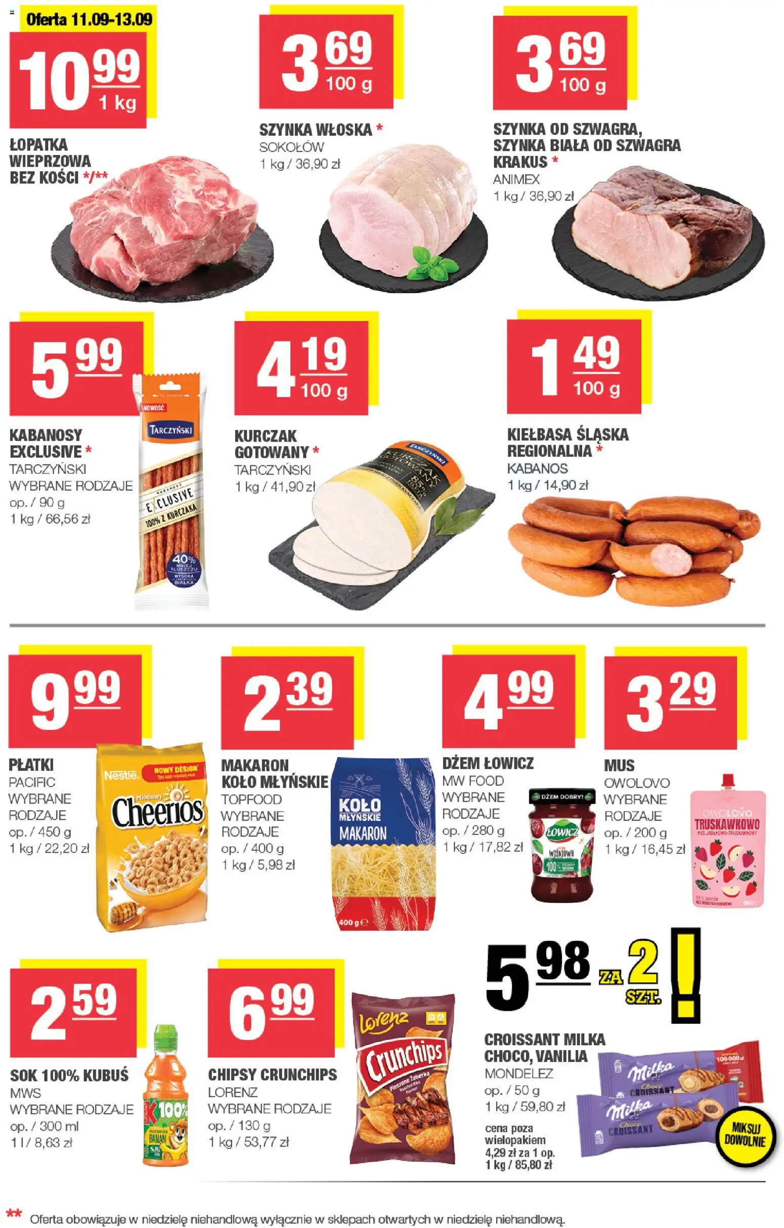 Pogląd gazetki "Spar gazetka - Mini" ze sklepu Spar ważnej od 09.09.2026
