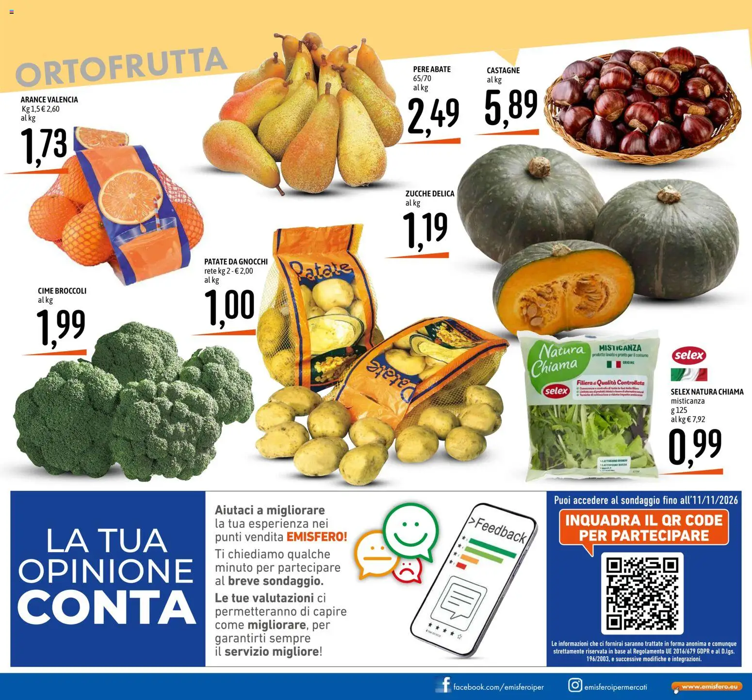 Anteprima dell'opuscolo Emisfero volantino dal negozio Emisfero valido da 29/10/2026